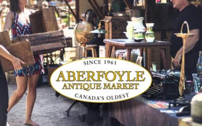 On The Aberfoyle Antique Market From Mid-August