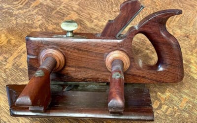 Handled Brazilian Rosewood Plow Plane
