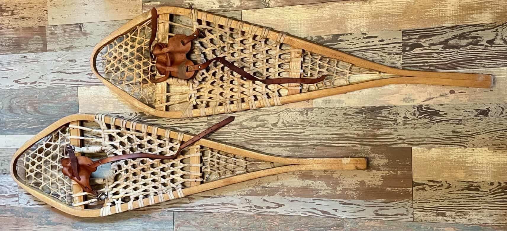 Algonquin Style Snow Shoes, 12" X 48"