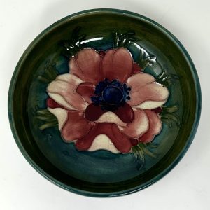 Small Green Moorcroft Bowl - Signed