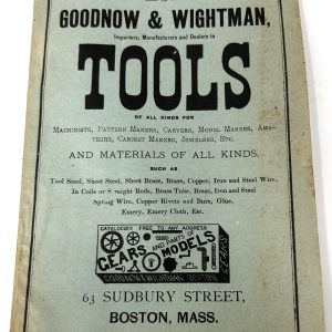 1894 Goodnow & Wightman (Boston) Catalogue