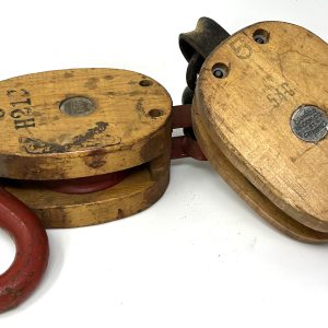 Two Extra Clean Block Pulleys