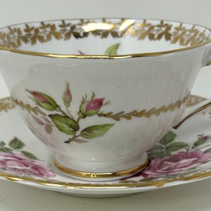 Collingwoods' Cup & Saucer - Pink Roses