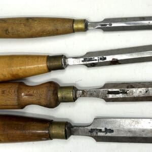 Set of Four Harlequin English Bevels