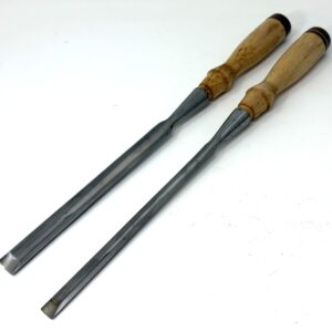 Pair of clean Greenlee Incannel Gouges - 3/8", 5/8"